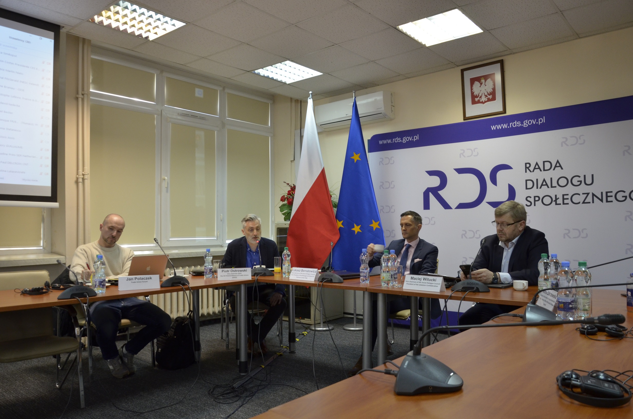 Międzynarodowe spotkanie Przewodniczących Rad i organizacji Dialogu Społecznego fot. CPS "Dialog" Międzynarodowe spotkanie Przewodniczących Rad i organizacji Dialogu Społecznego
fot. CPS "Dialog"